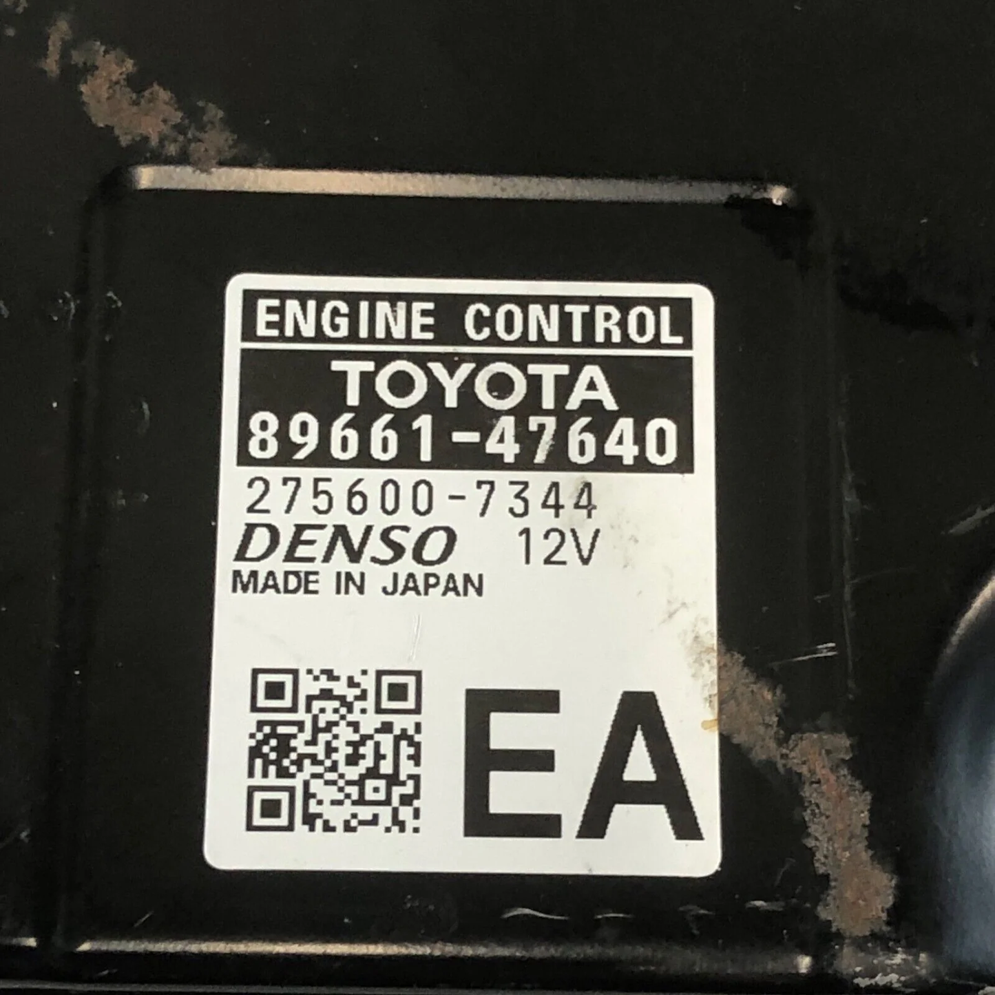16 Toyota Prius Engine Control Module ECM Computer 89661-47640