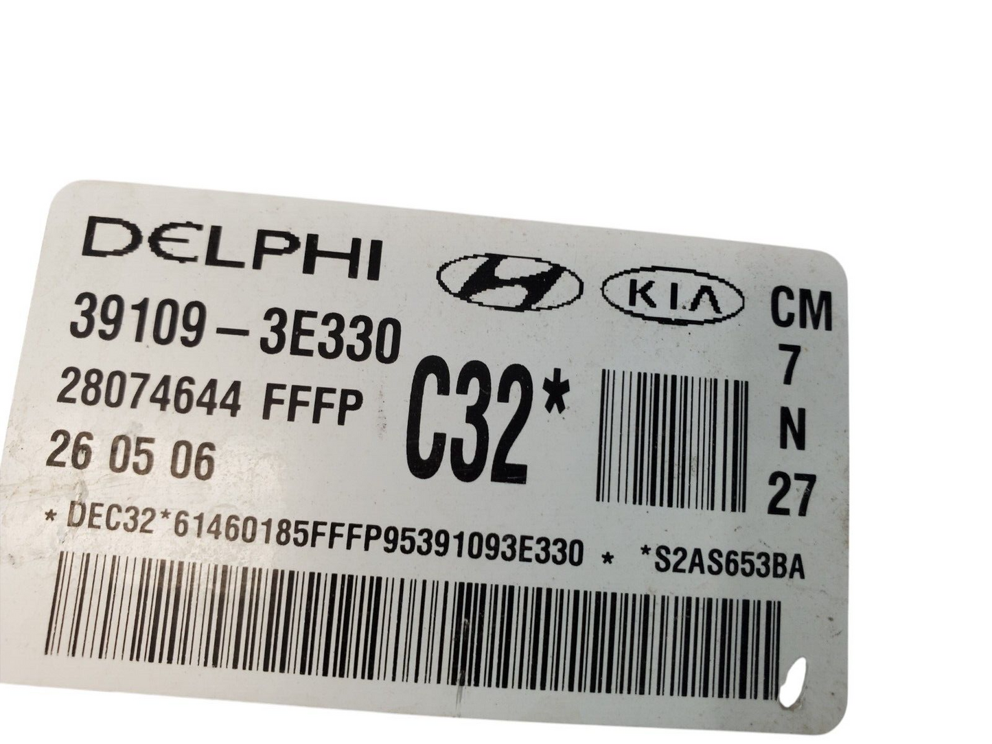 ENGINE COMPUTER HYUNDAI SANTA FE 2007 39109-3E330 PCM ECM ECU OEM