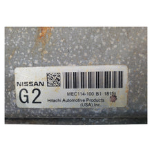 2012 Nissan 2.5L Altima Engine Electronic Control Module MEC114-100B1 2011-2013