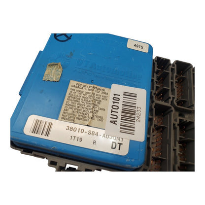 OEM 1998 Honda Accord 3L UNDER DASH CABIN FUSE BOX 38010-S84-A030M1