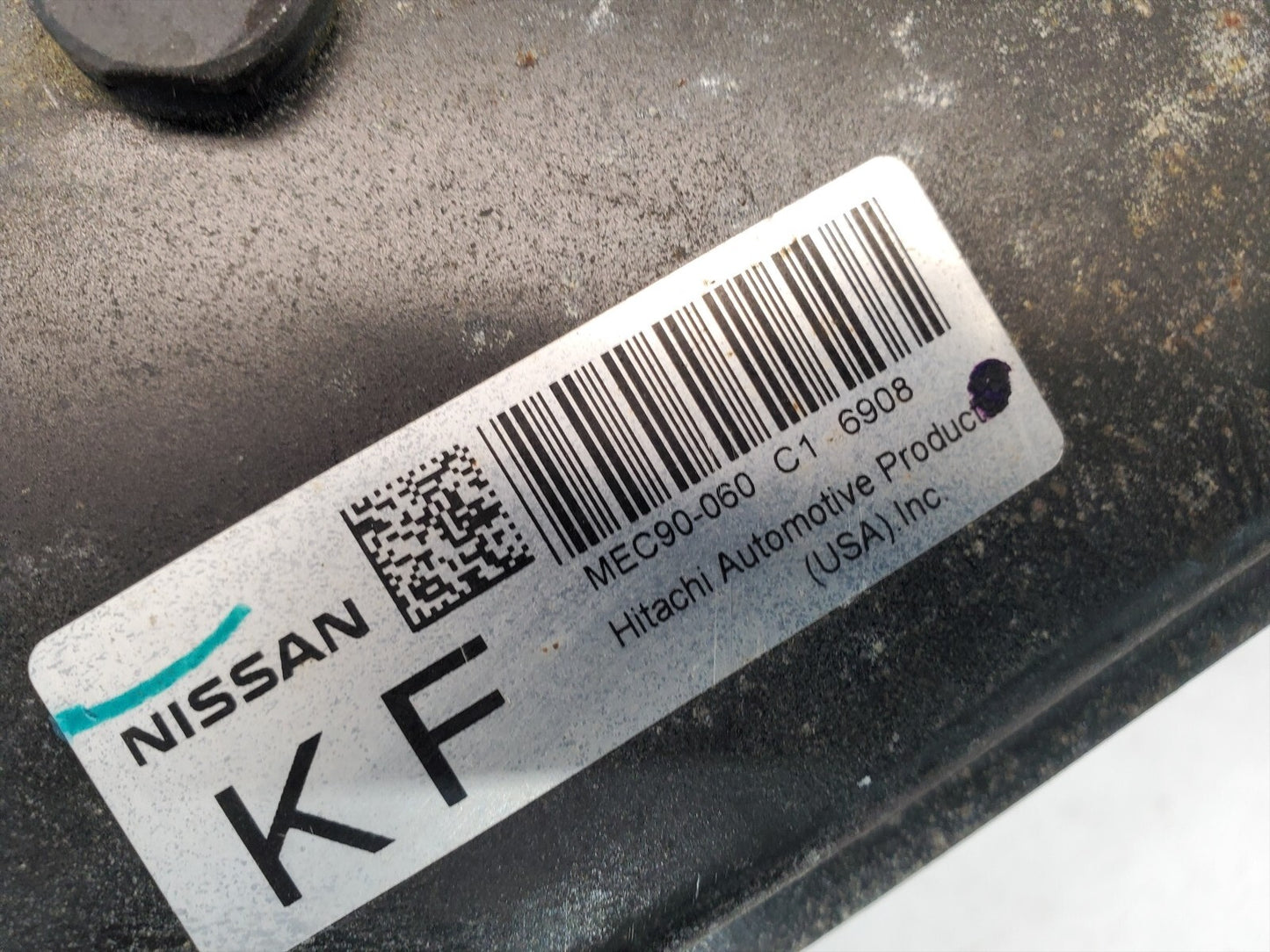 07 Nissan Sentra Computer Brain Engine Control ECU ECM EBX Module MEC90-060 C1 