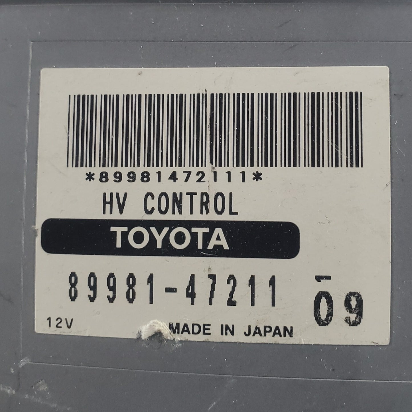2004 - 2009 Toyota Prius Hybrid HV Control Module OEM 89981-47211