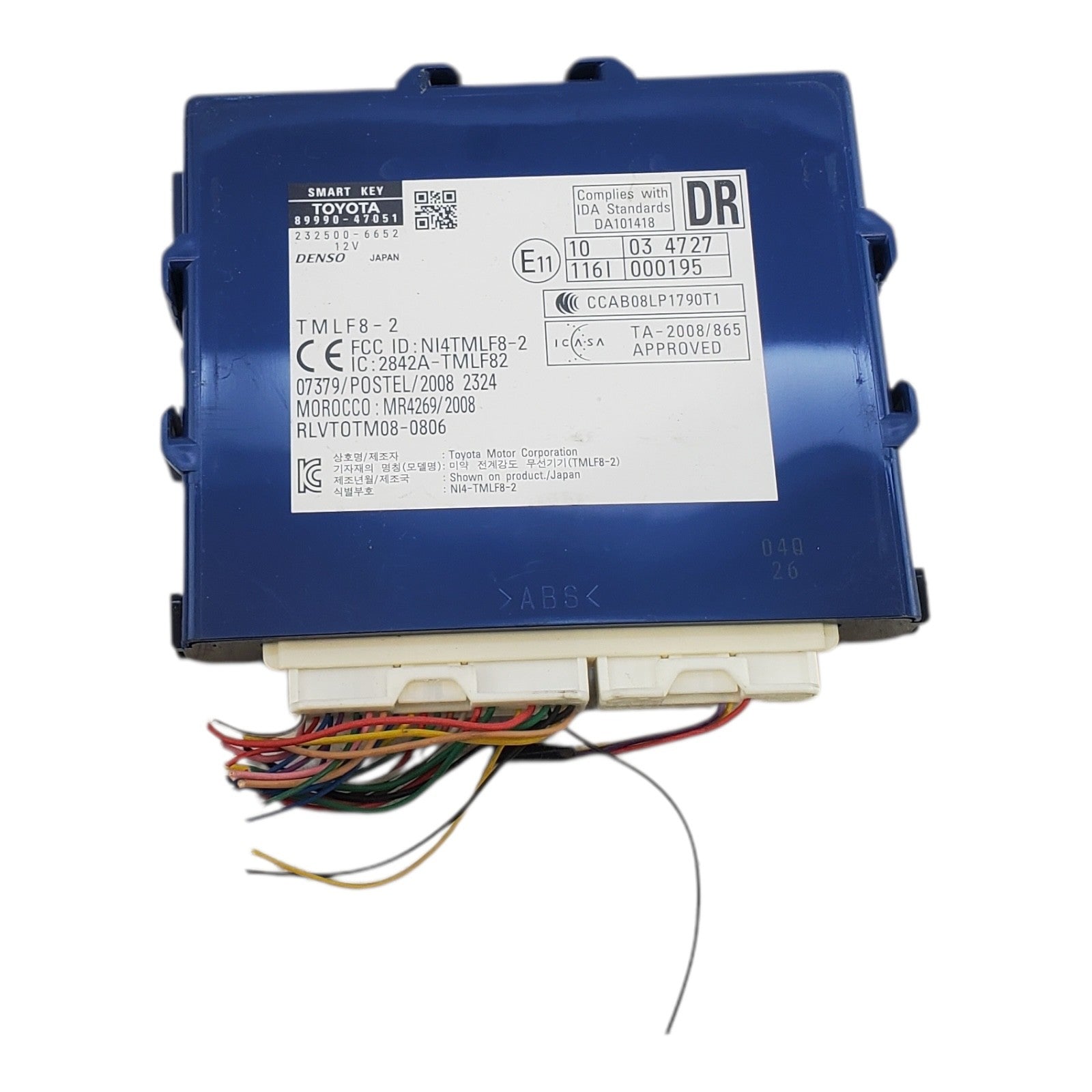 OEM Anti-Theft Smark Key Control Module Toyota Prius 2010-2015 / 89990-47051