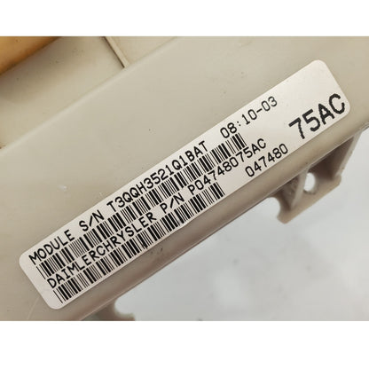 02-03 Dodge Caravan Body Control Unit BCM P04748075AC