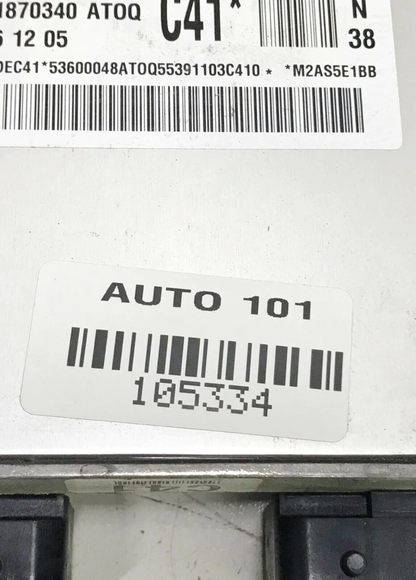 2006-2007 Kia Sedona or Entourage ECM ECU computer 39110-3C410
