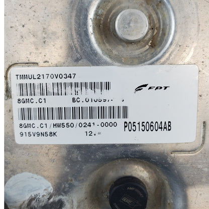 2012-2014 Fiat 500 Engine Computer Ecu Pcm Ecm Pcu Oem P05150604ab VBREV