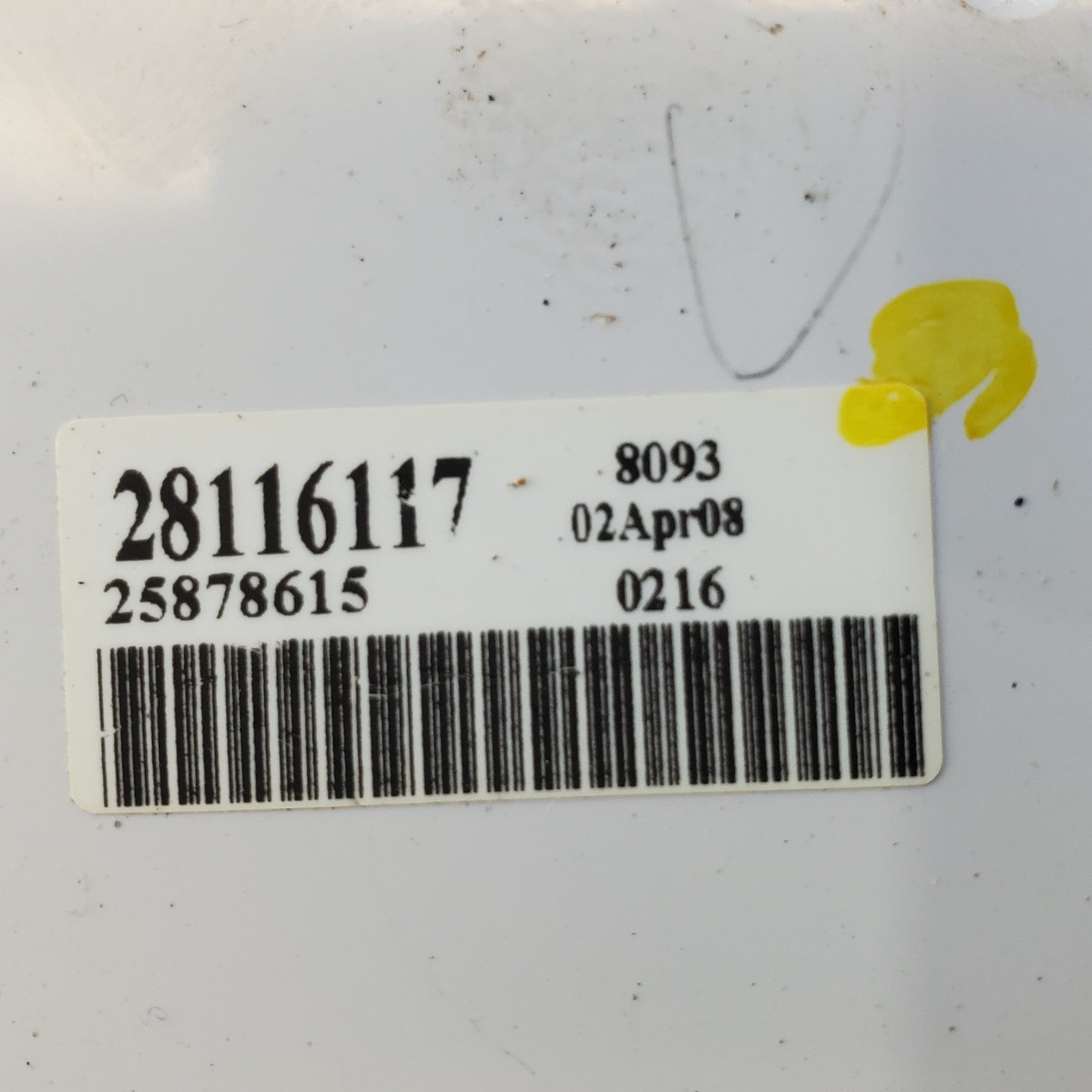 2007 2008 2009 Saturn Aura AC Heat Temperature Climate Control OEM 28116117