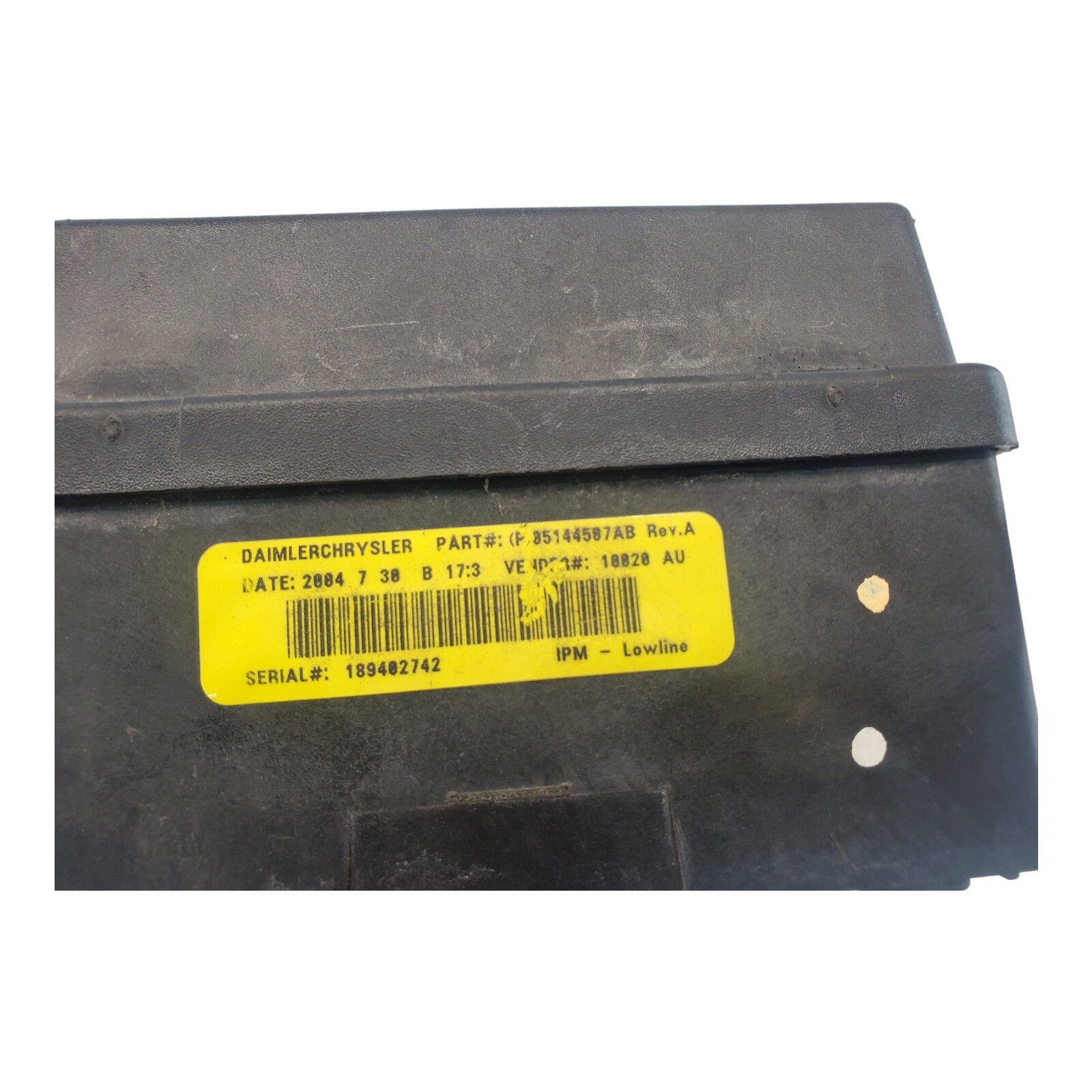05 DODGE CARAVAN MULTIFUNCTION COMPUTER CONTROL MODULE UNIT 05144507AB OEM