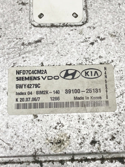 ✅ 06-08 HYUNDAI SONATA 2.4L Engine Control Module 39100-25131 PCM ECU OEM