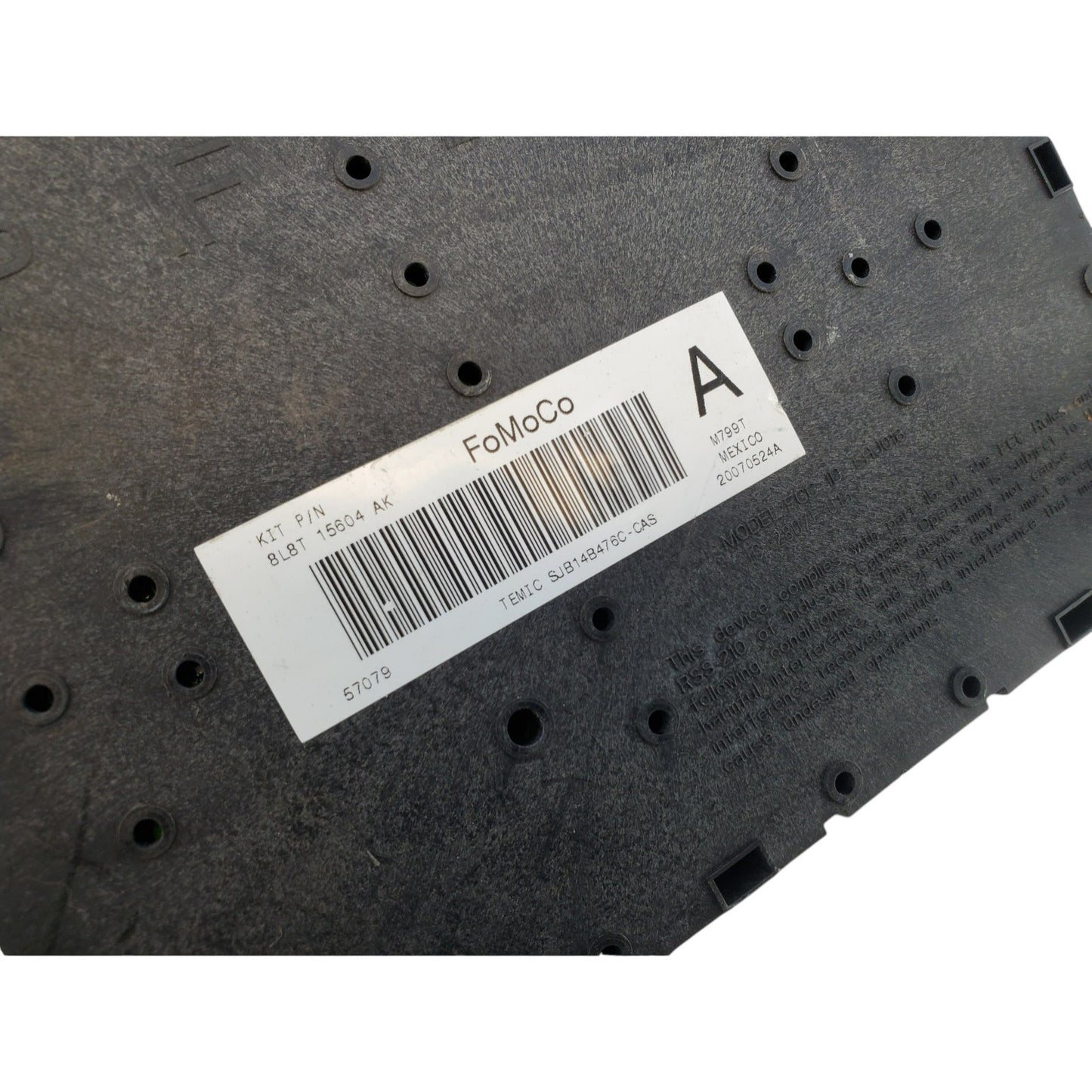 08 09 2008 2009 Ford Escape Interior Cabin Fuse Box Relay Block 8l8t15604ak