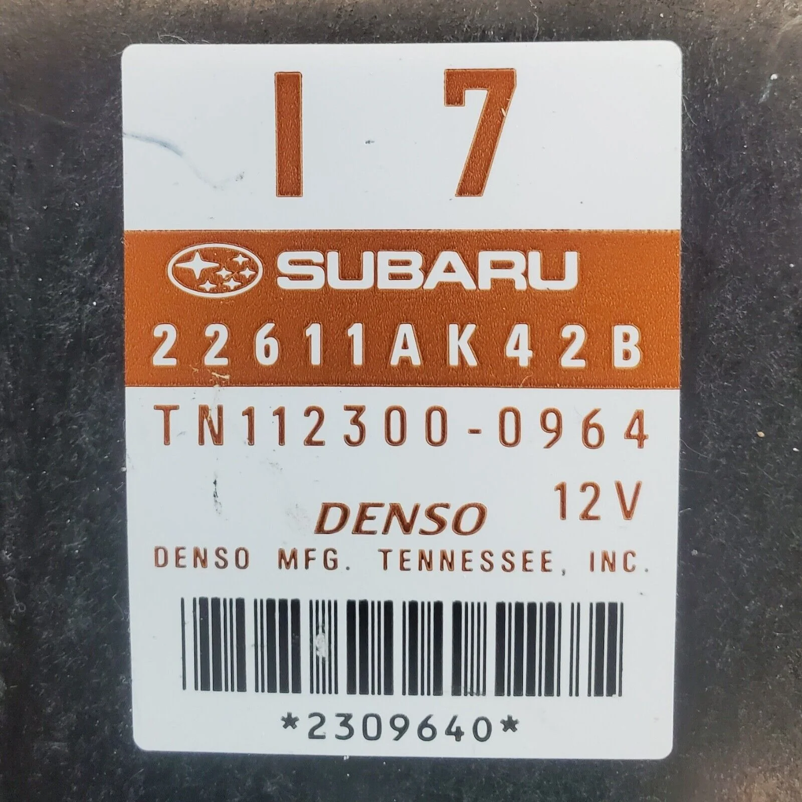 2006 Subaru Legacy Auto 2.5L Engine Computer Electronic Control Module CA-Smog