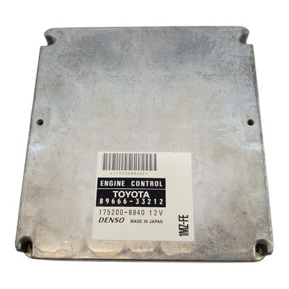 00-01 Toyota Camry Engine Control Unit ECU 8966633212 Module 284-7A7