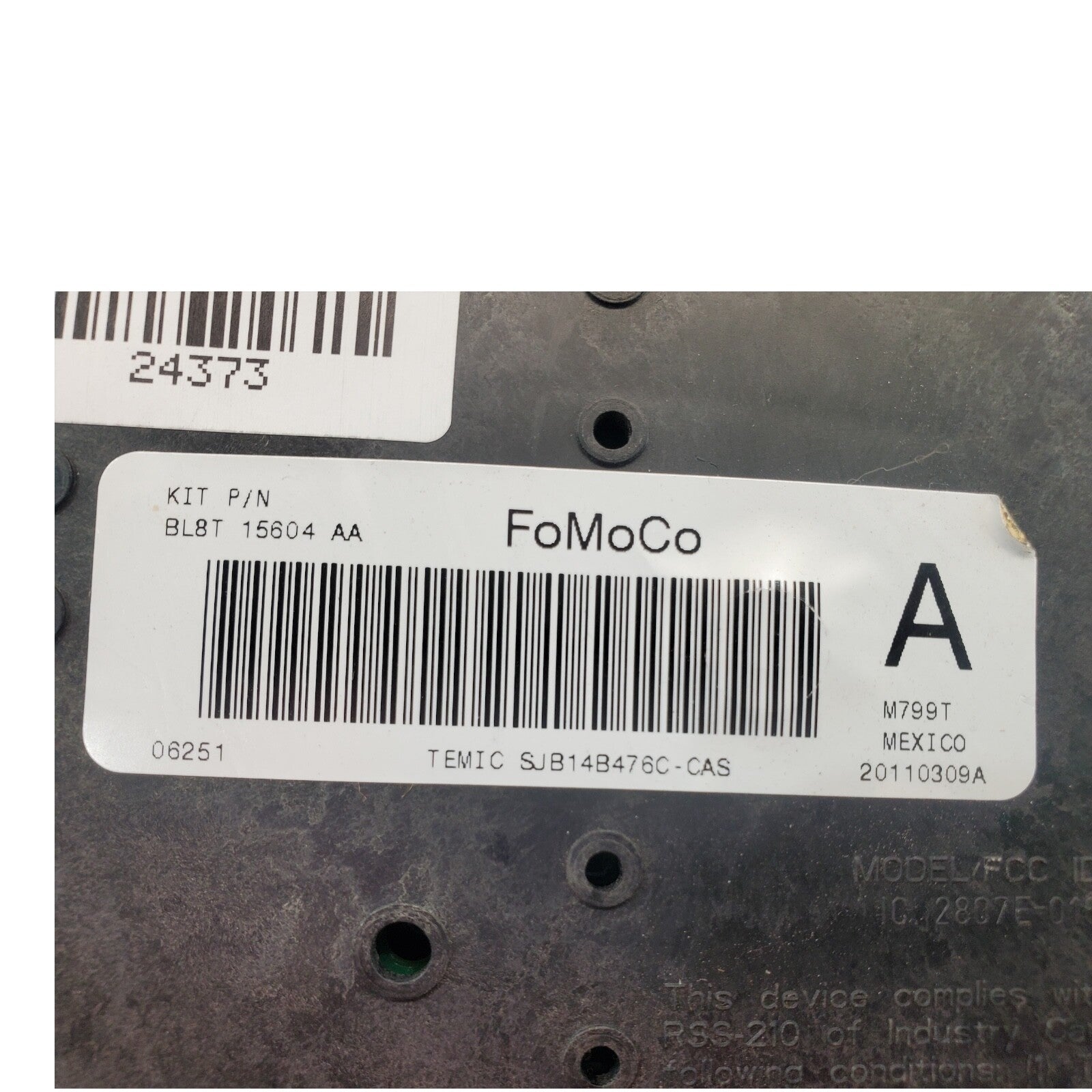 ✅2009 2011 2012 Ford Escape Interior Relay Fuse Box BL8T-15604-AA 2010 09 12