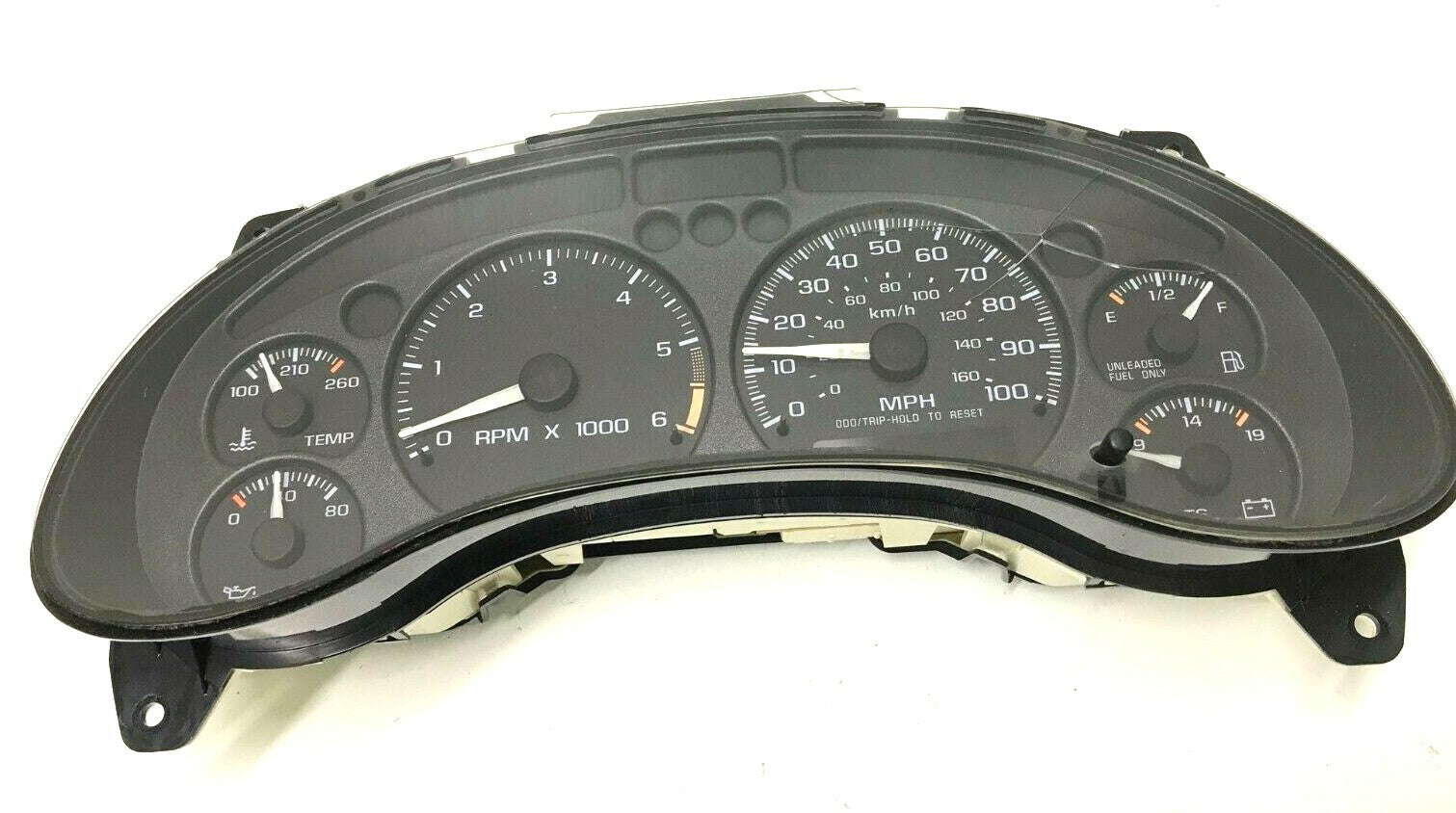 ✅98-01 Oldsmobile Bravada M/T Speedometer Instrument gauge Cluster 16263245 124K