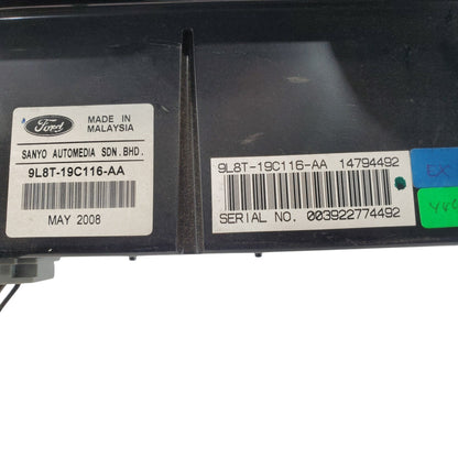 Audio Equipment Radio Display ID 9L8T-19C116-AA Fits 09-12 Escape Mariner OEM