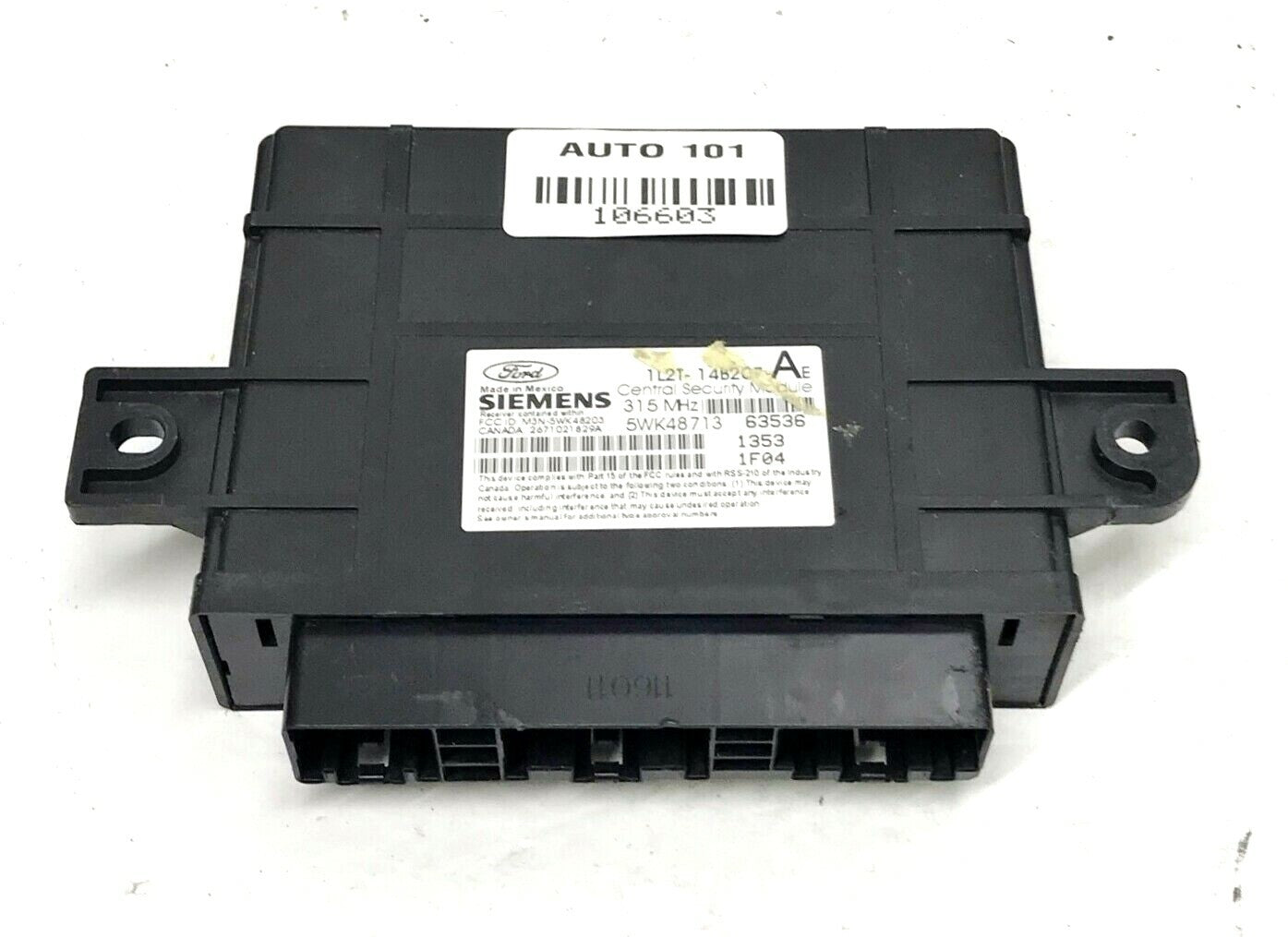 ✅ 02 FORD EXPLORER REMOTE KEYLESS ENTRY MODULE 1L2T-14B207-AE