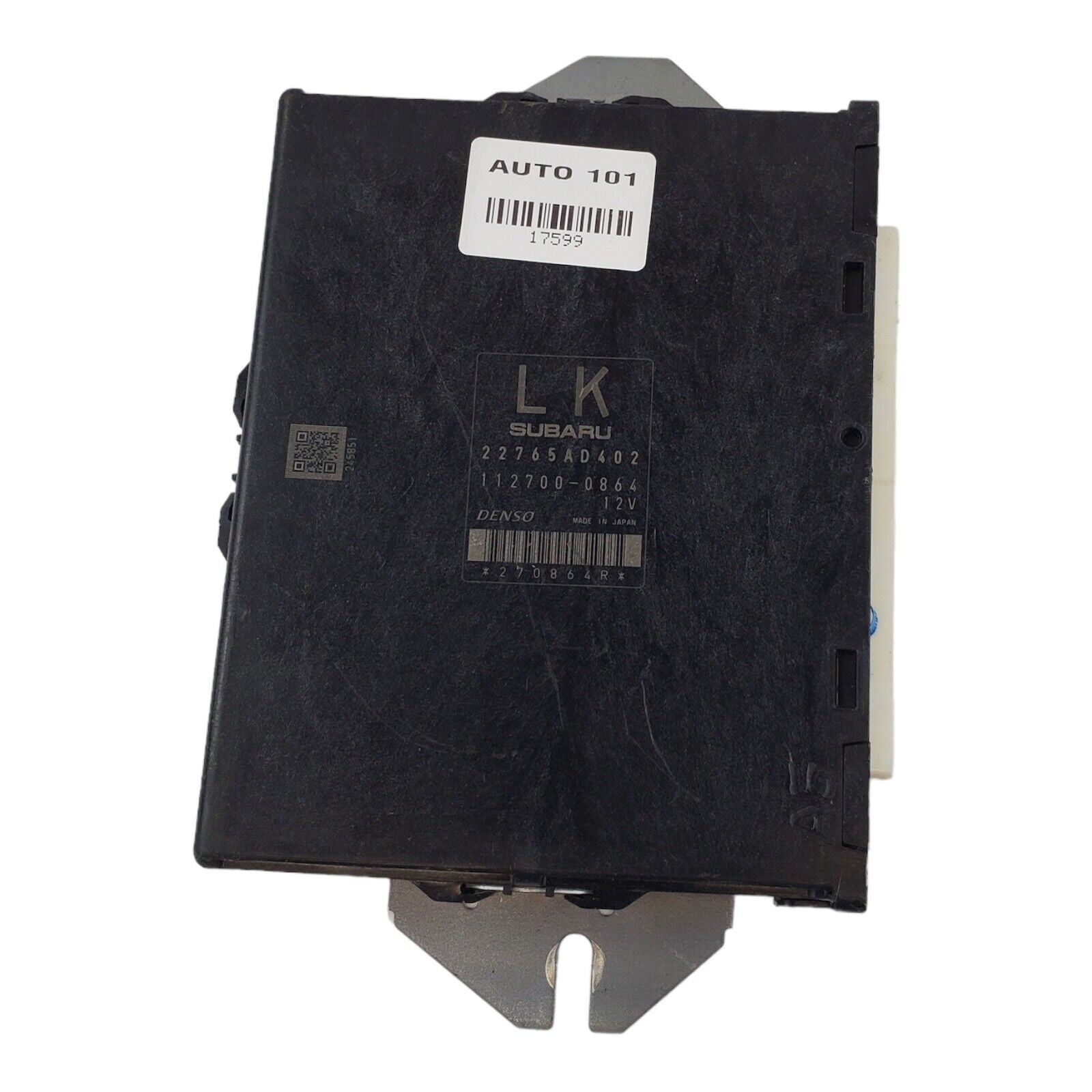 2012 Subaru Forester 2.5L MT Brain Engine Control ECU ECM EBX Module 22765AD402