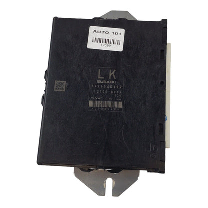 2012 Subaru Forester 2.5L MT Brain Engine Control ECU ECM EBX Module 22765AD402