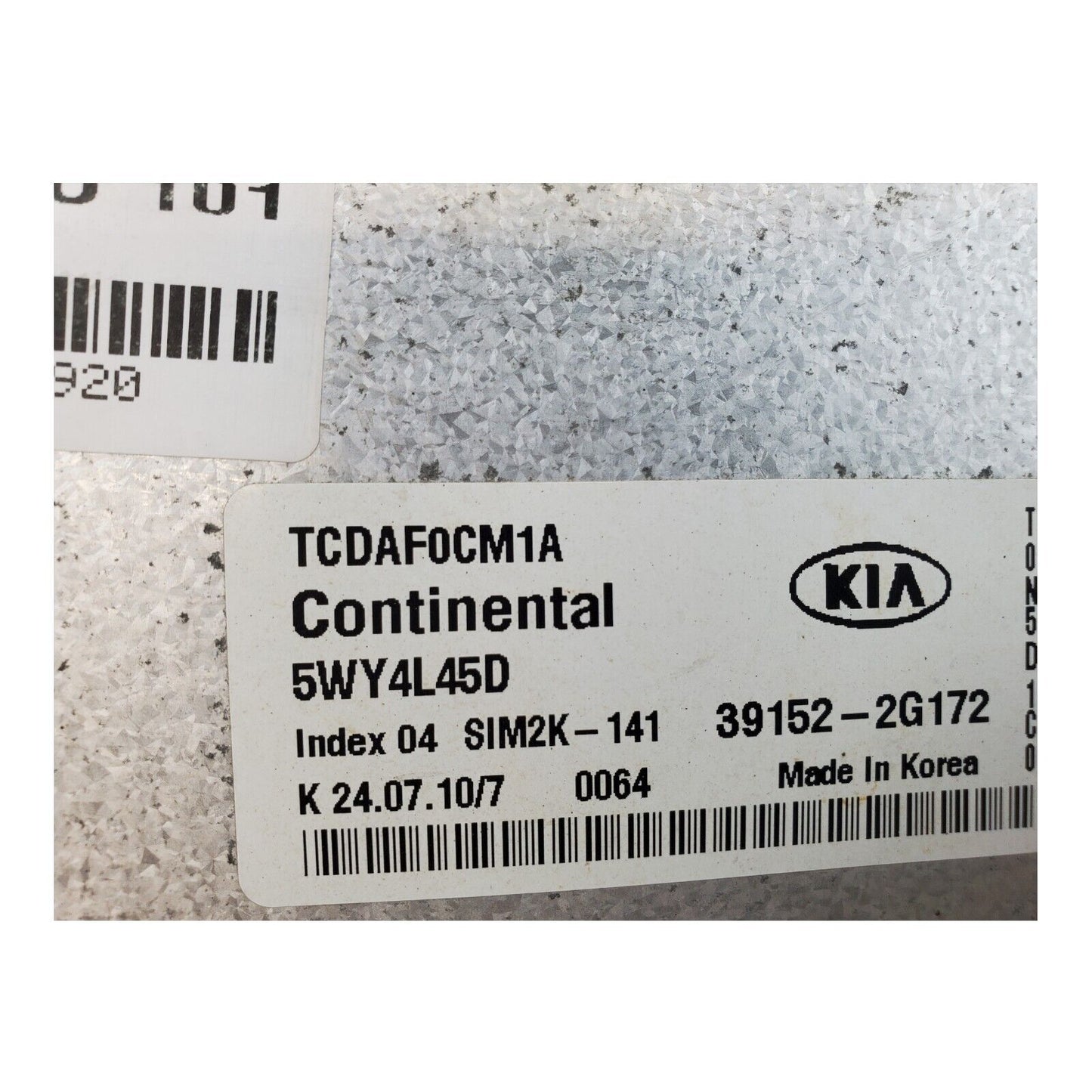 10 Kia Forte Koup Engine Computer Assembly Tested 39152-2G172