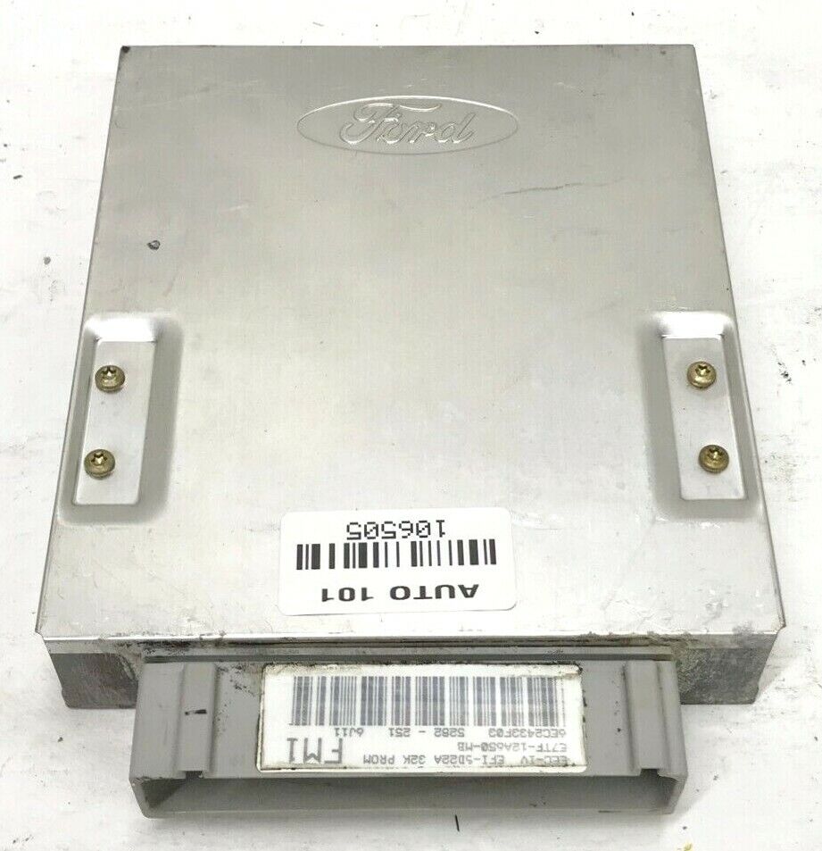 Tracker Fm1 Module FORD F150 MT ECU ECM PCM MODULE FM1 E7TF-12A650-MB – Auto 101