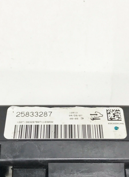 07-09 CHEVY EQUINOX Heat A/T Temperature Climate Controls Unit 25833287