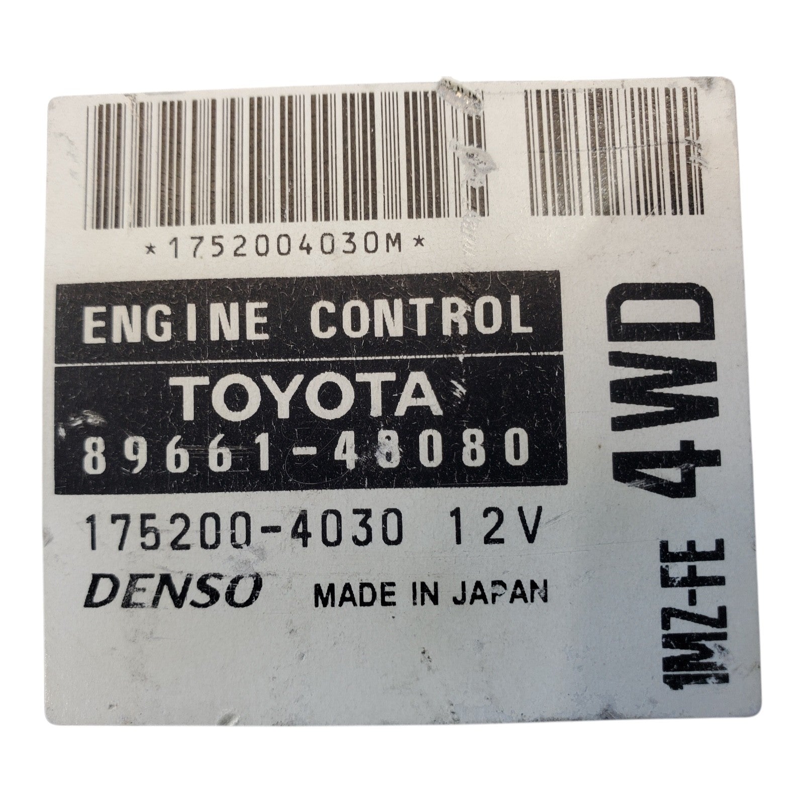 1999 2000 Lexus RX300 Engine Computer Control Module ECM OEM 89661-48080