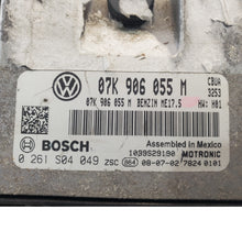 09 VW JETTA RABBIT 2.5L ECM ENGINE COMPUTER CONTROL MODULE 07K 906 055 M