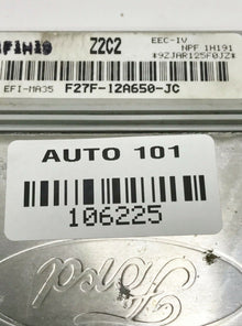 ✅ 1992 FORD RANGER F27F-12A650-JC ENGINE COMPUTER OEM 