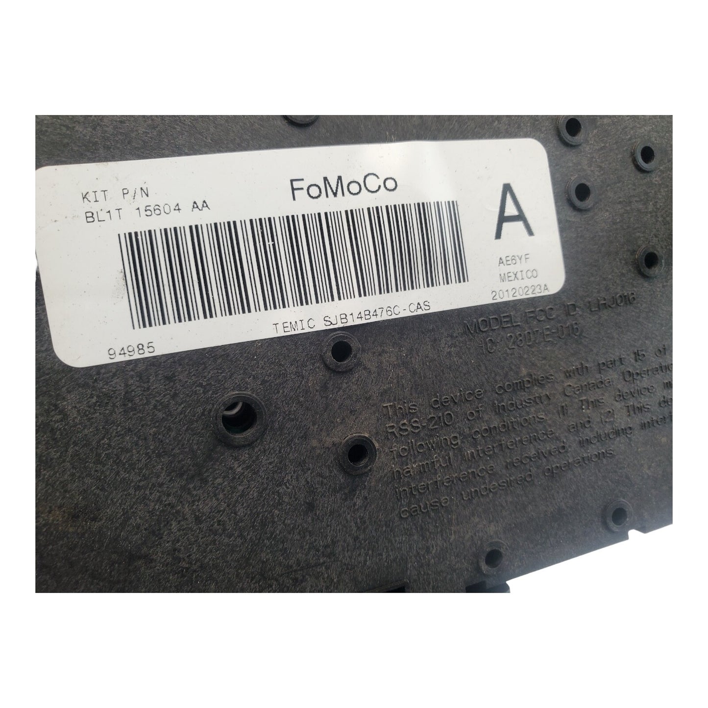 2011 Lincoln Navigator Interior Fuse Box Relay Junction Block BL1T-15604-AA OEM