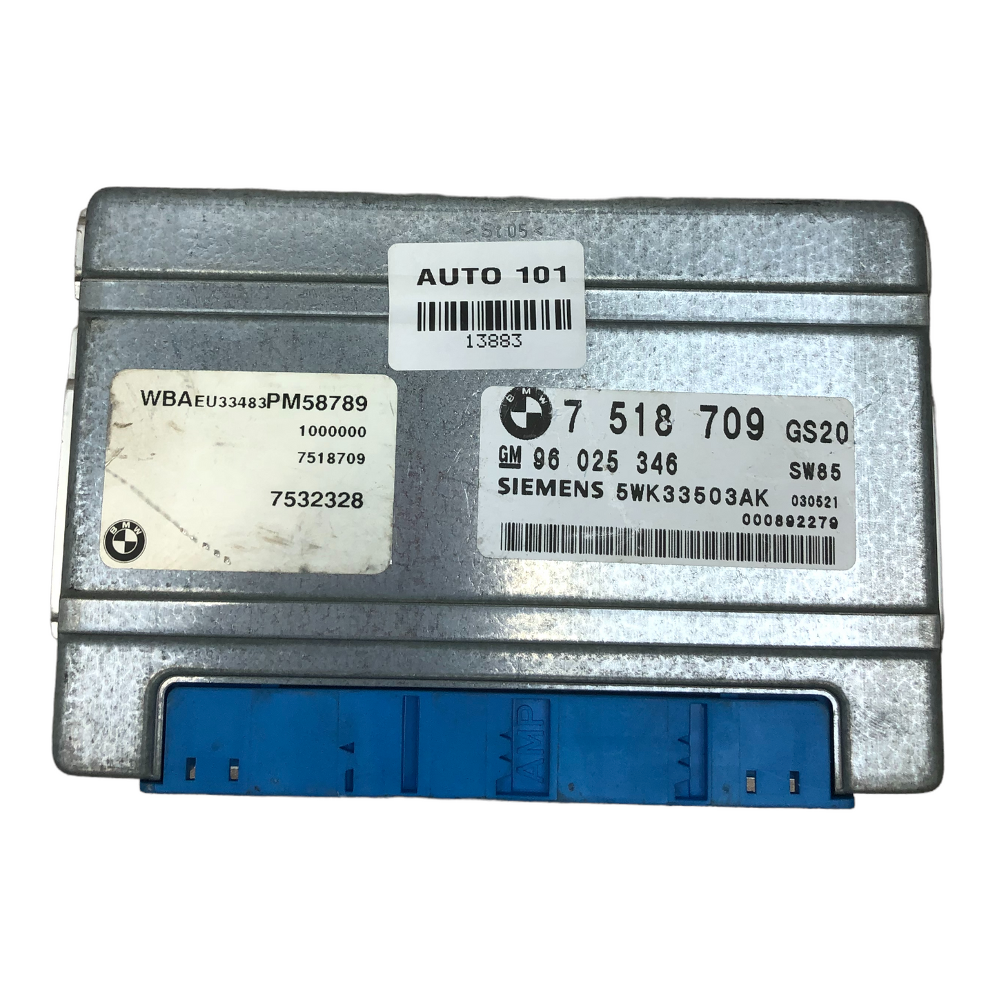 ✅ 03 BMW 3 Series 1.8i Engine Control Module ECM Computer 7518709