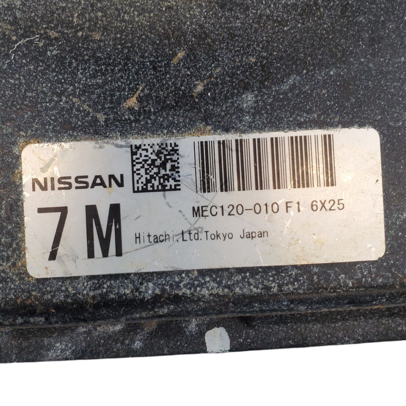USED OEM 2007 Nissan Altima MEC120-010 F1 (7M) ENGINE COMPUTER