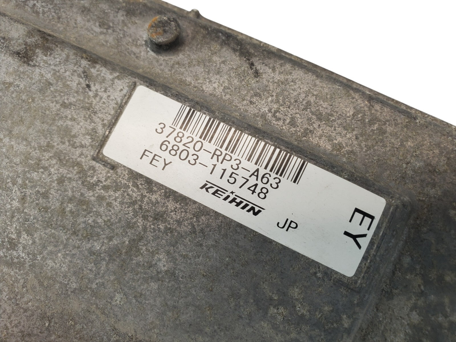 2009 2010 Honda Fit 1.5L A/T Engine Control Unit Module ECU 37820-RP3-A63 OEM