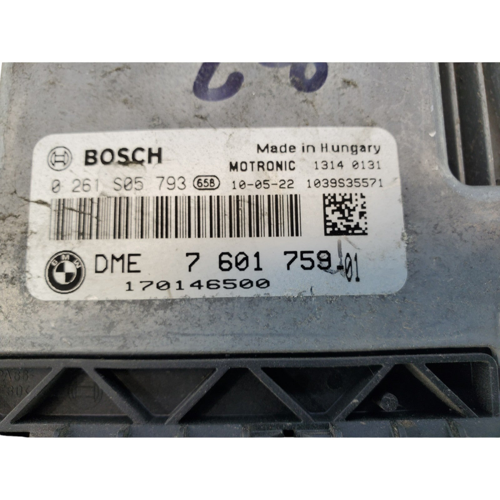Engine ECM Control Module 1.6L Base Fits 09-10 CLUBMAN  7601759
