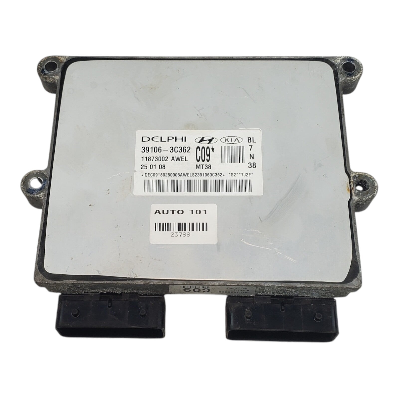 08 Kia Sorento Computer Brain Engine Control ECU ECM EBX Module 39106-3C362