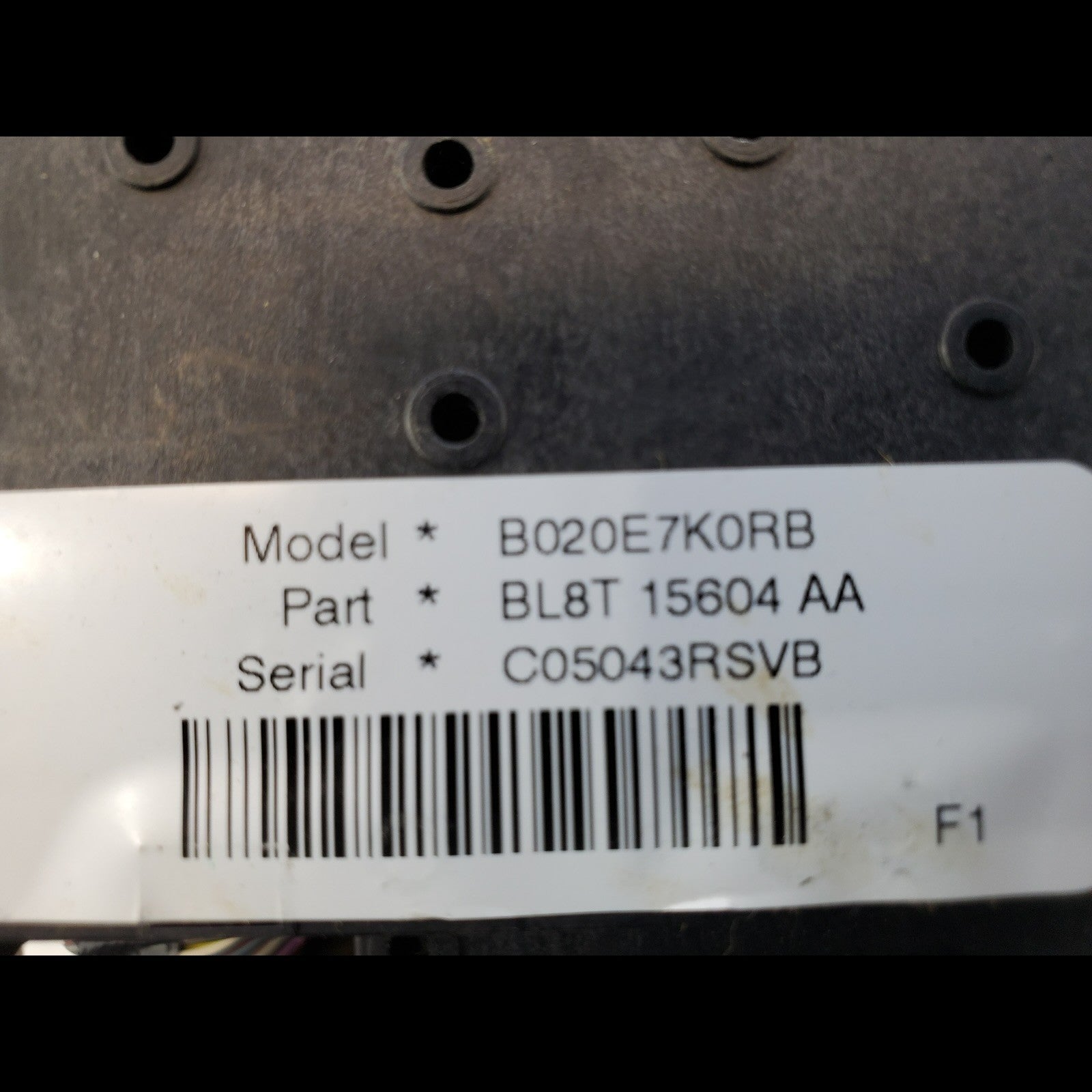 08-12 Ford Escape Interior Fuse Box Relay Junction Block Cabin bl8t15604aa OEM