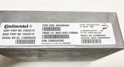 07 Chevy Trailblazer Communication Onstar GM 25826219 GM