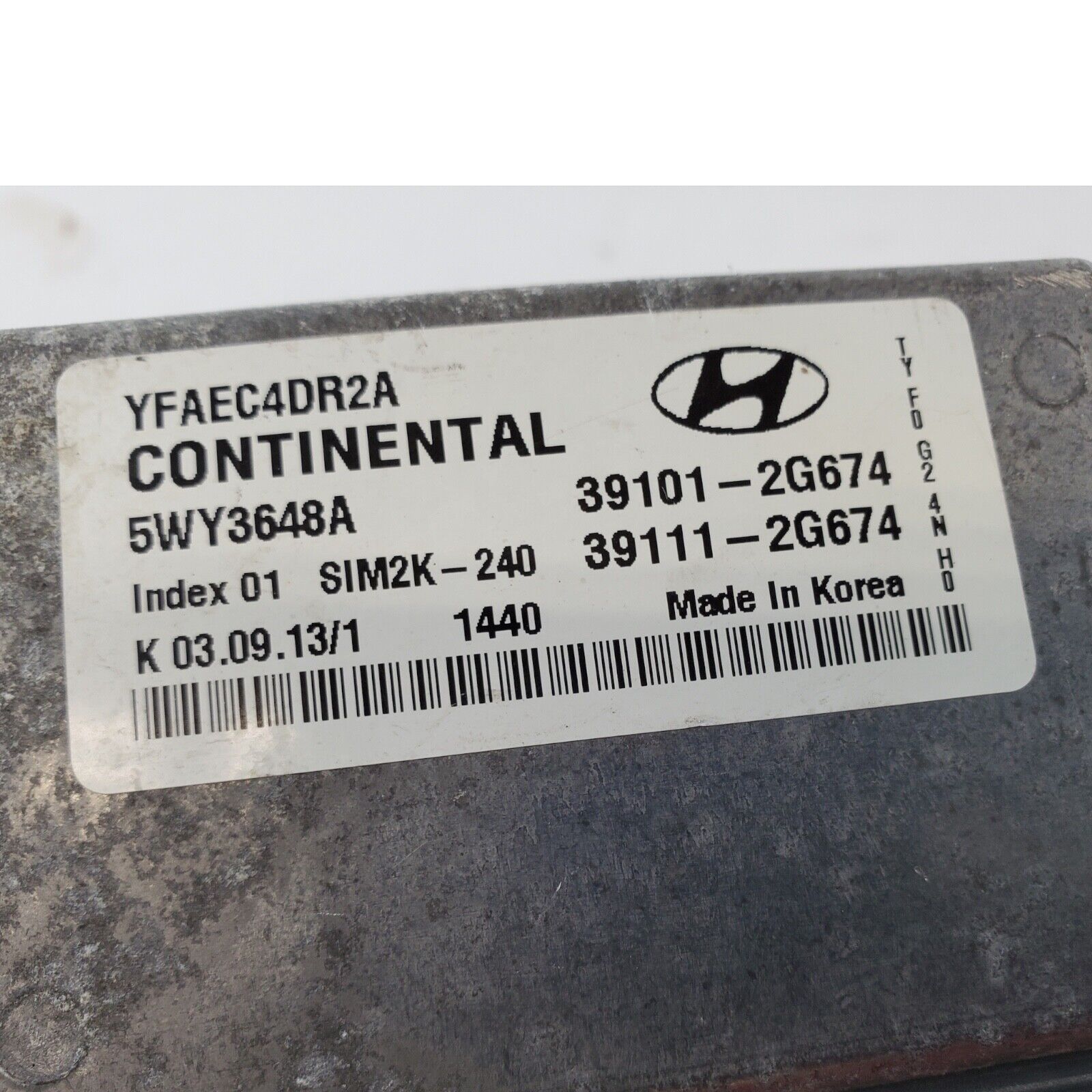 11 12 13 14 Sonata 39101-2G674 Engine Computer Module Brain ECM PCM ECU OEM