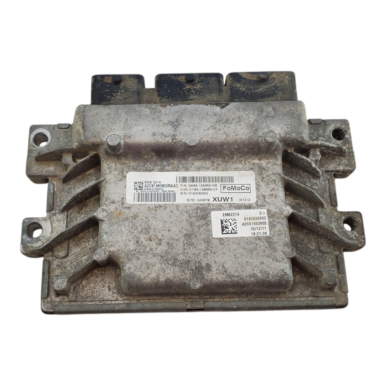 GA6A-12A650-GB Ford Fiesta 2016 ecm ecu computer