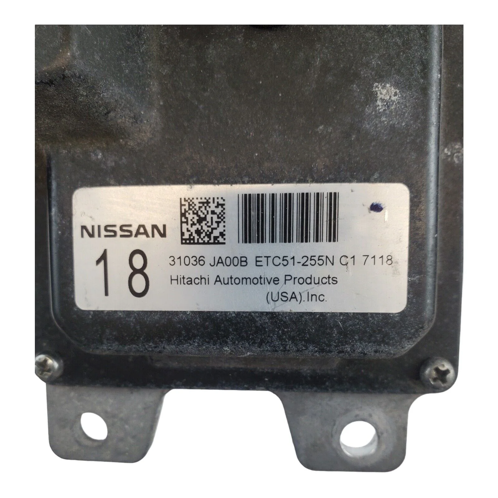 07 Nissan Altima TCM Transmission Module 31036 JA00B ETC51-255N C1 7118 OEM