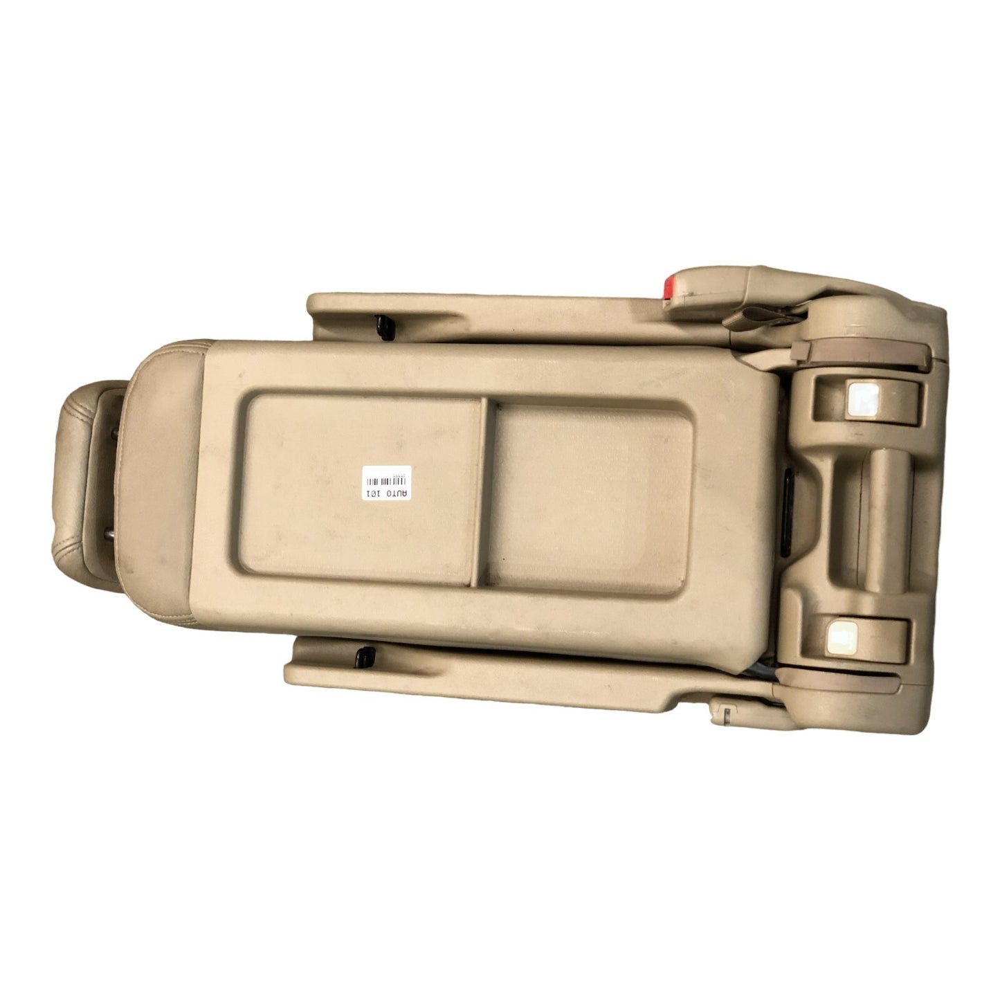✅ 05-10 HONDA ODYSSEY 2nd ROW MIDDLE JUMP SEAT TAN LEATHER 81911-SHJ-A210-M1
