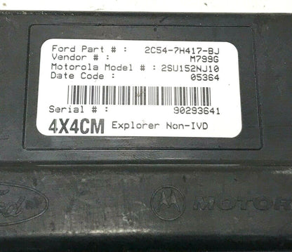 ✅ 02-03 Ford Explorer Transfer Case Control Module TCCM 2C54-7H417-BJ OEM