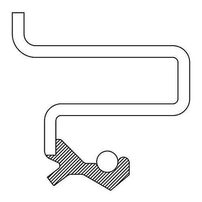 Automatic Transmission Output Shaft Seal-Auto Trans Output Shaft Seal National
