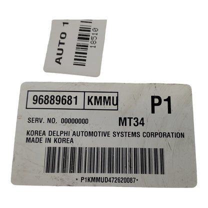 2008 Chevrolet Aveo ECM ECU Engine Computer Module | 96889681