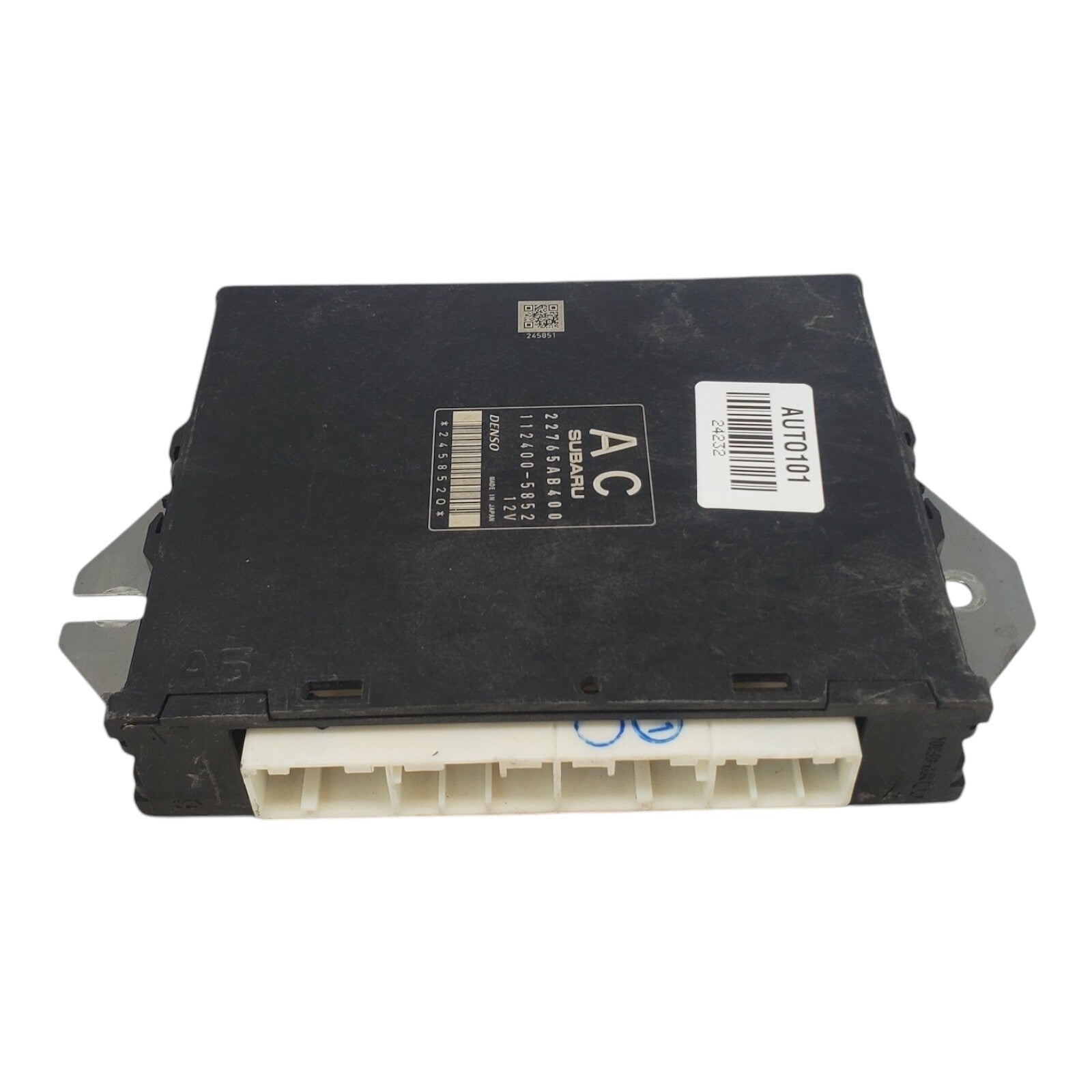 2011-12 SUBARU FORESTER Computer Brain Engine Control ECU EBX Module 22765AB400