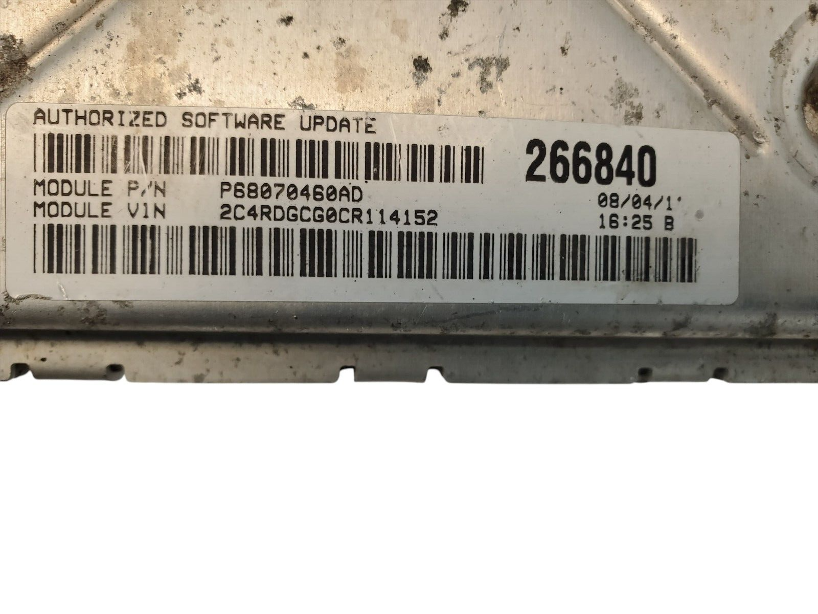 Engine ECM Electronic Control Module 3.6L Fits 12 200 68070460AD P68070460AD