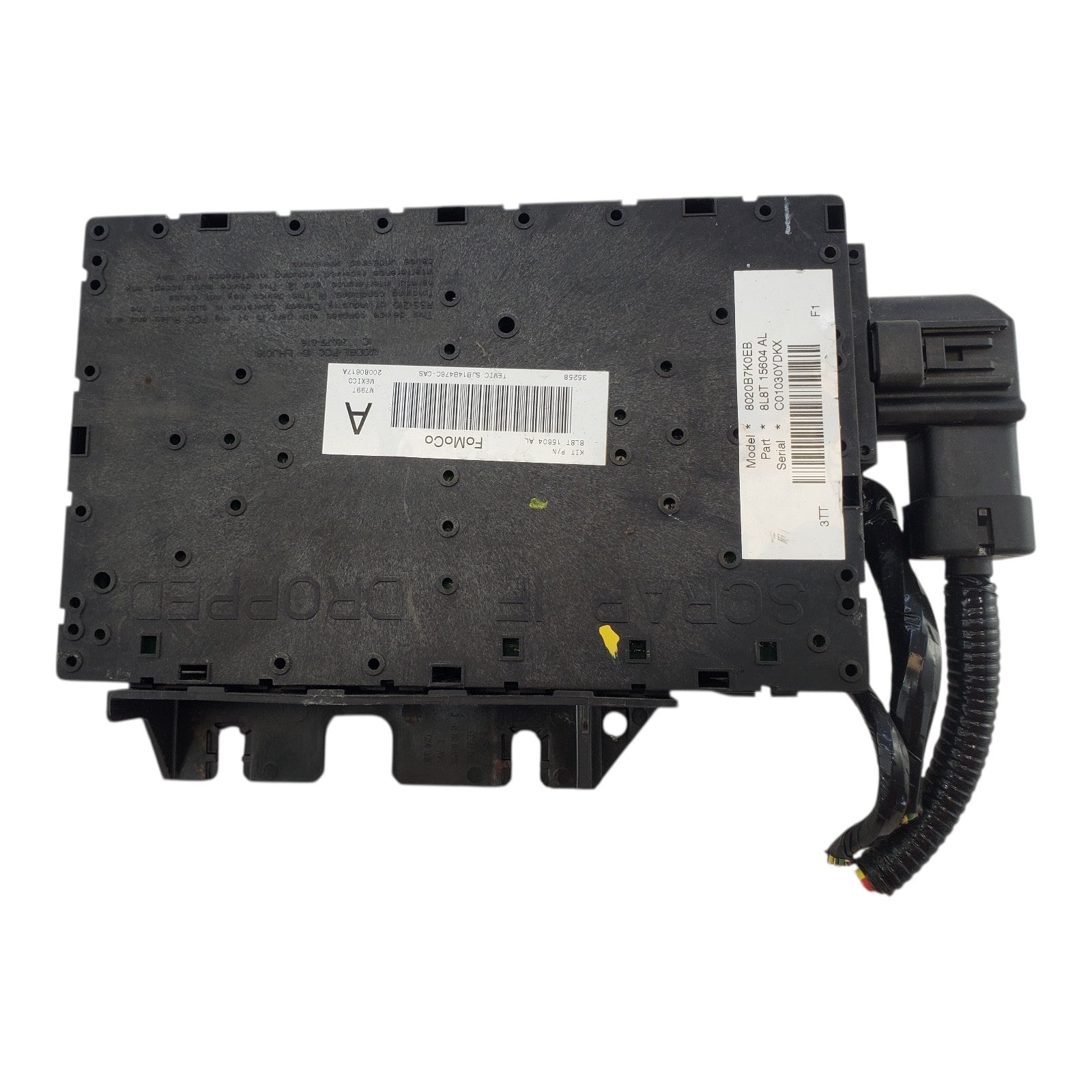 2009 - 2012 Ford Escape Fuse Box Relay Control Module Unit 8L8T-15604-AL OEM !