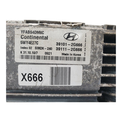 2011-2014 Fits Hyundai Sonata Engine Control Module Unit ECU ECM OEM 39101-2G666