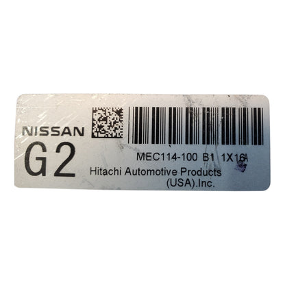 2012 Nissan 2.5L Altima Engine Electronic Control Module MEC114-100B1 2011-2013