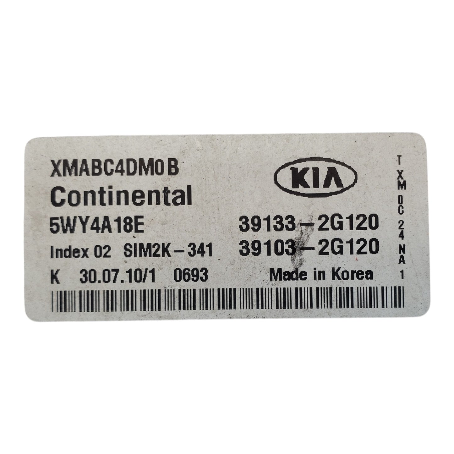 Engine ECM Control Module 2.4L Fits 11-13 SORENTO 39133-2G120 391332G120