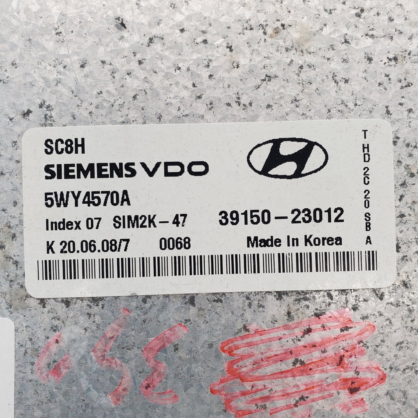 ✅2007-2010 Hyundai Elantra AT Engine Control Unit Module ECM ECU 39150-23012 OEM